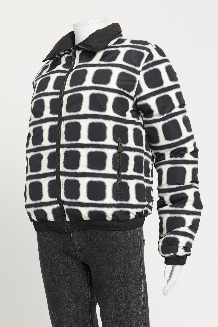 Fall 2007 Reversible Nylon Tie-Dye Preowned Puffer Jacket