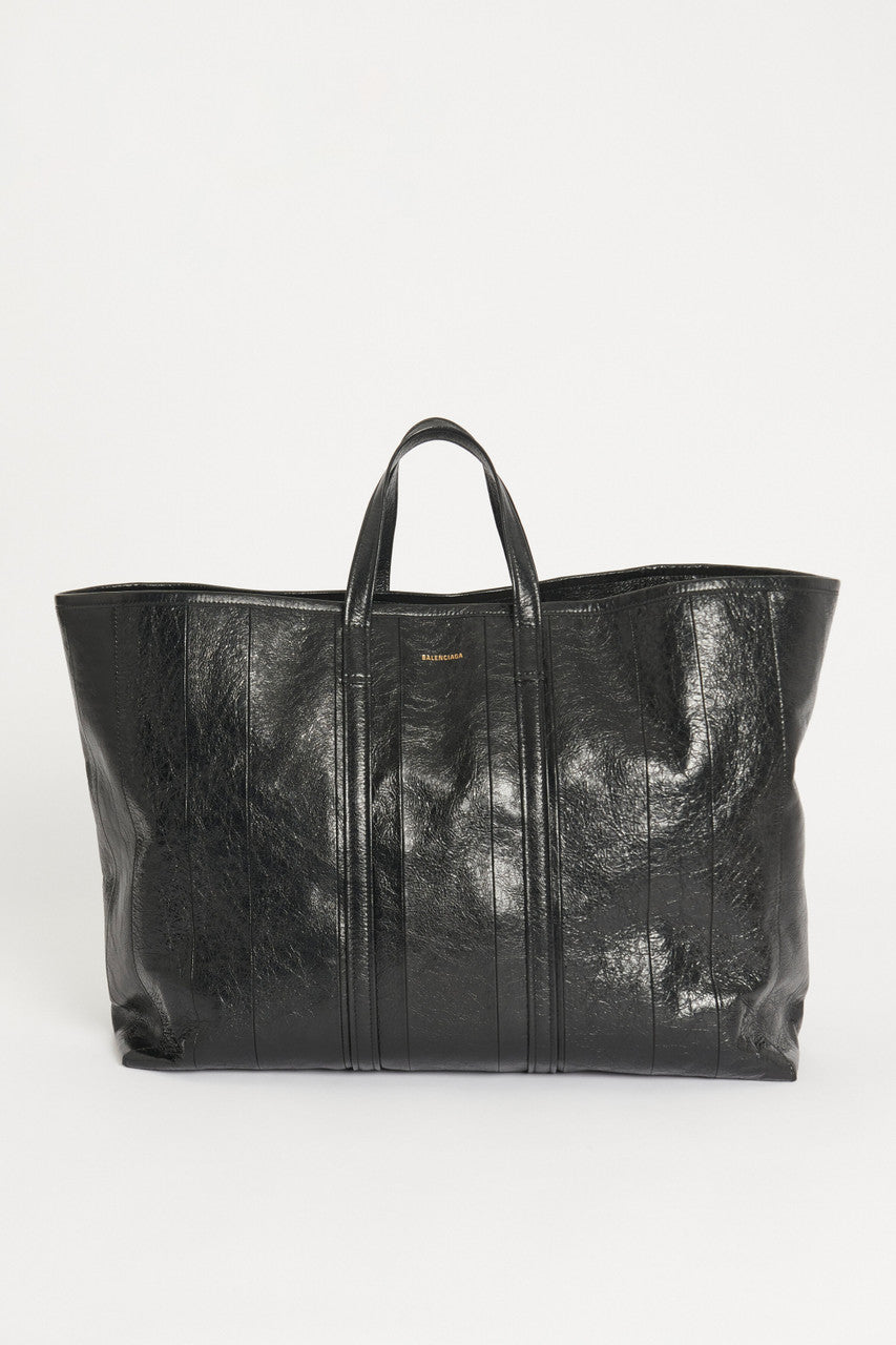 Black Barbés Preowned Shopping Tote