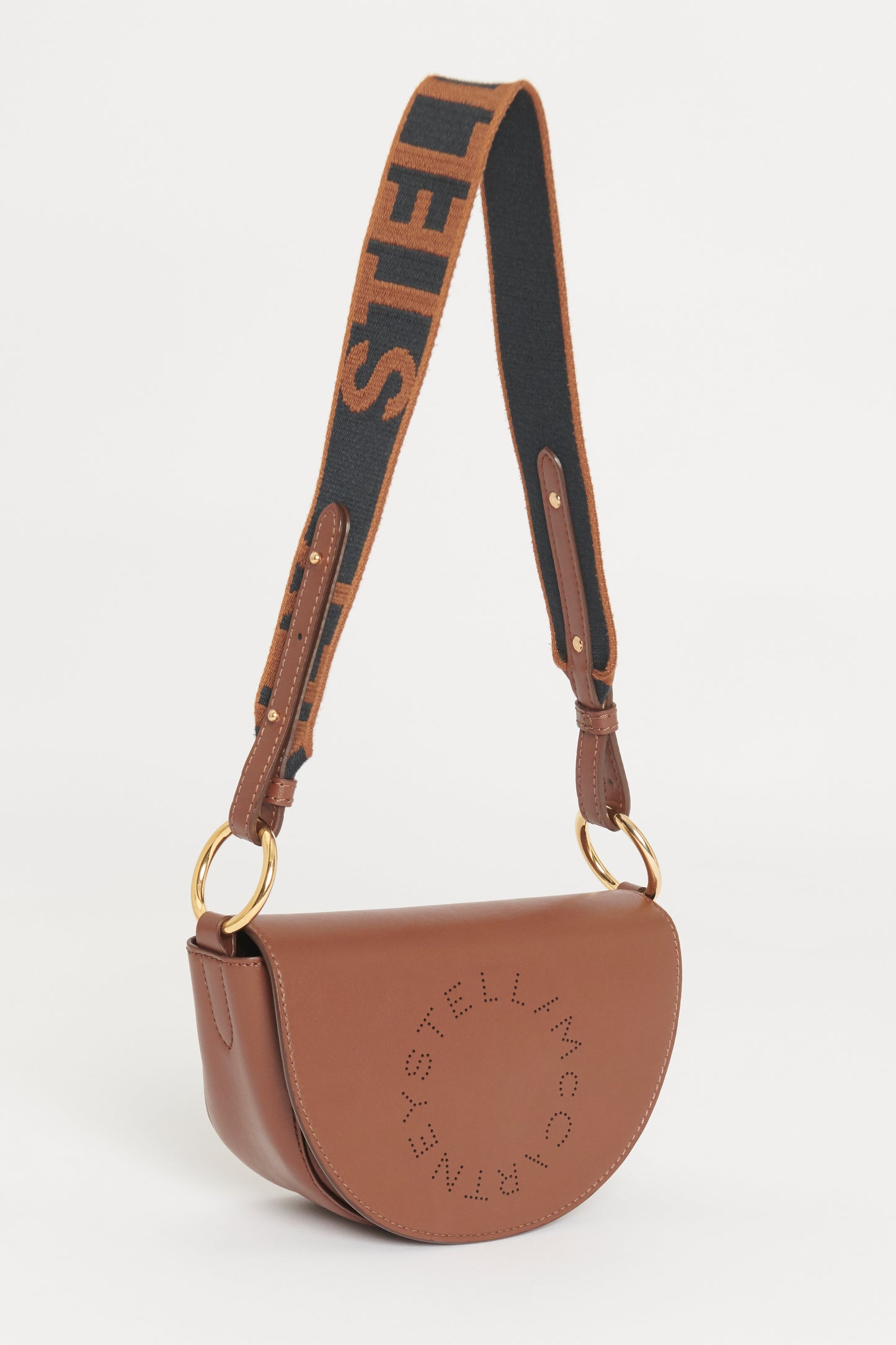 Brown Leather Marlee Preowned Shoulder Bag