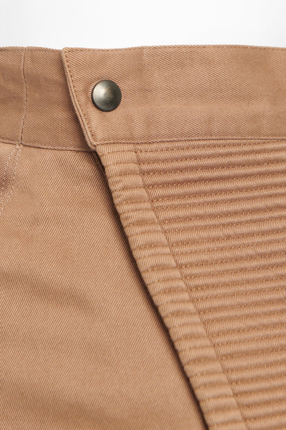 c.1980s Camel Fitted Waist Preowned Jacket