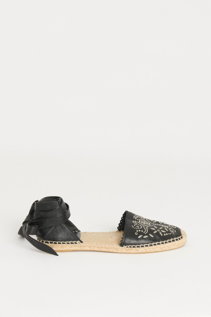 Beaded espadrilles clearance