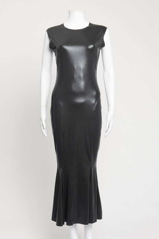 Black Shine Preowned Maxi Dress