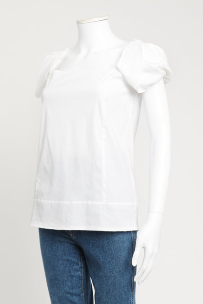 2008 White Preowned Blouse