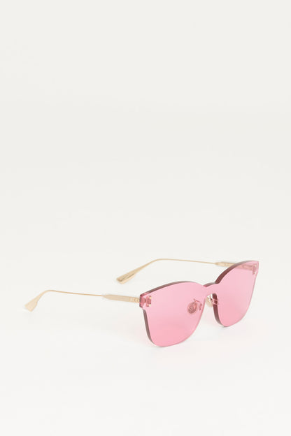 Colour Quake 2 Pink Preowned Sunglasses