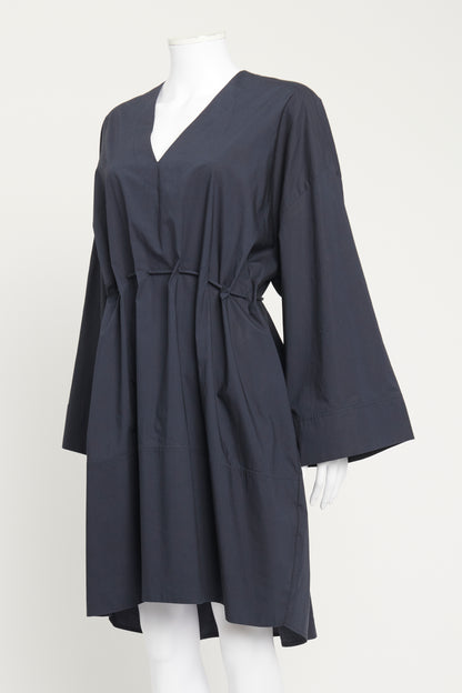 Navy Blue Preowned Tunic Dress