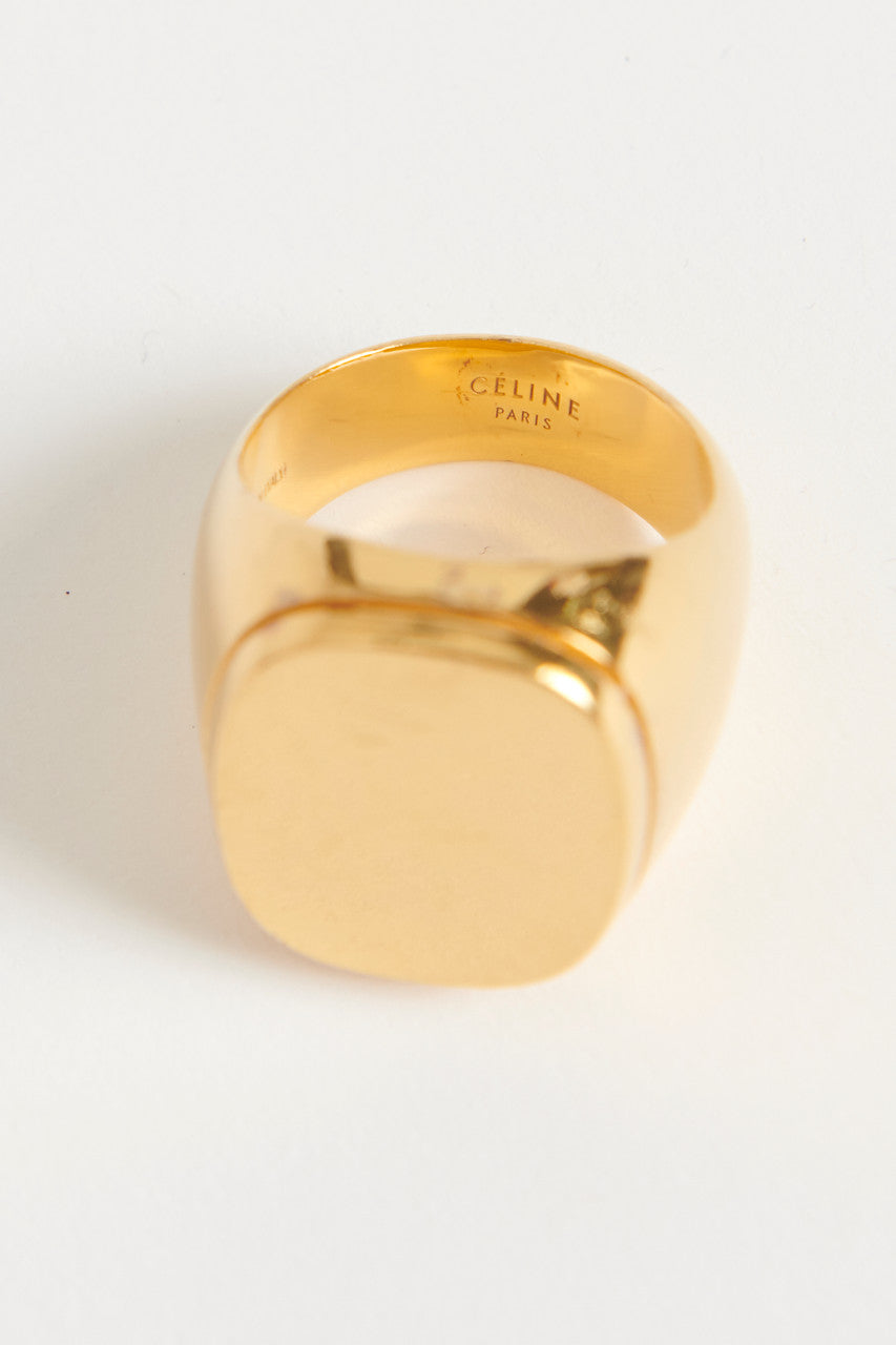 Celine on sale signet ring