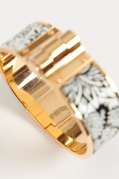 Gold Plated The Three Graces Preowned Bangle Bracelet