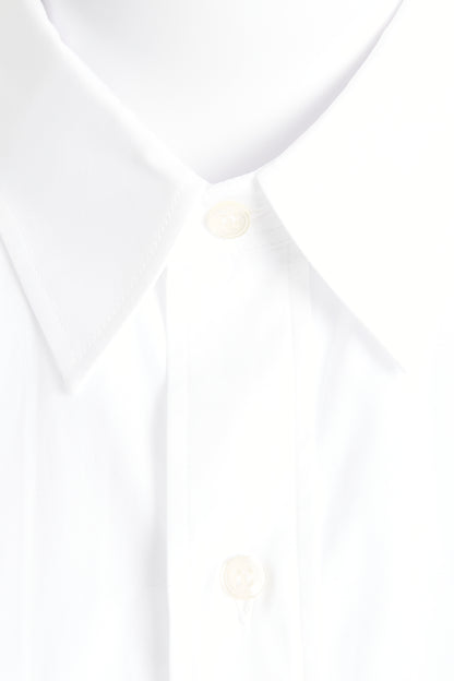 White Cotton Preowned Button Up Shirt