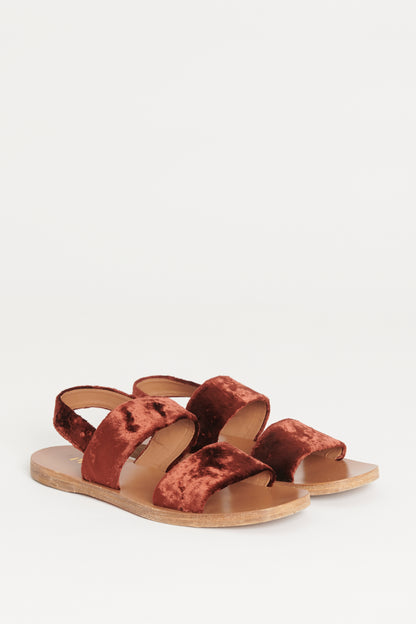 Copper Velvet Preowned Sandals