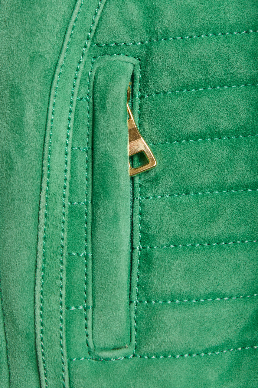 Green Fitted Preowned Jacket