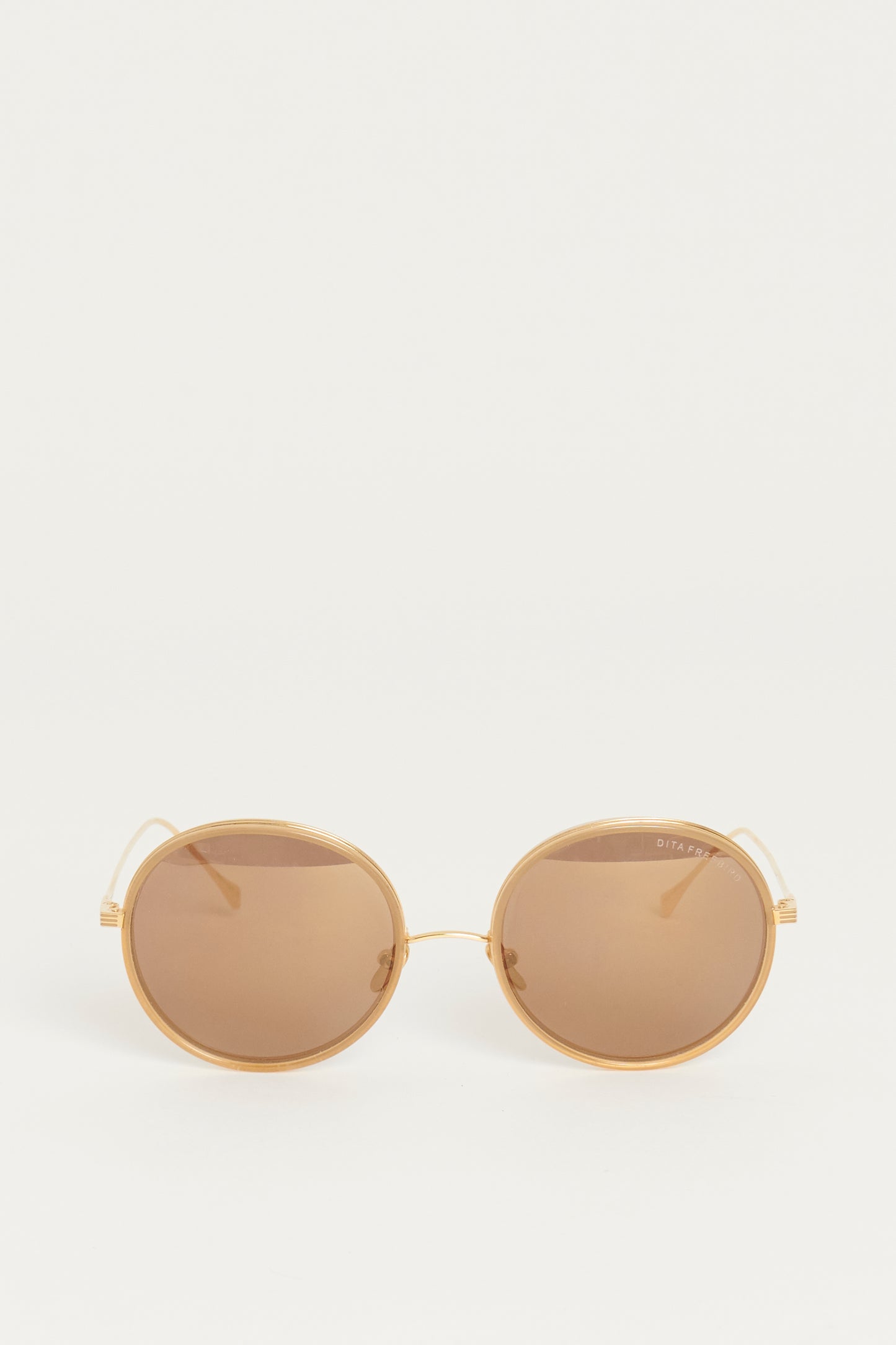 Gold Round FREEBIRD Preowned Sunglasses