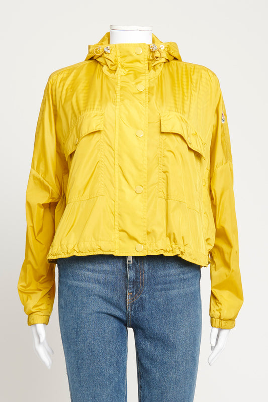 Mustard Yellow Preowned Rain Jacket