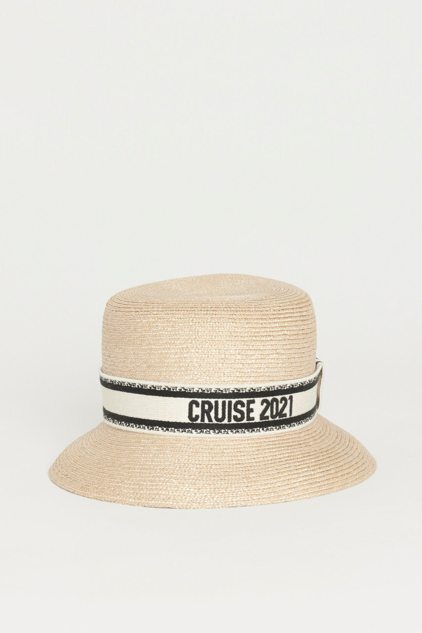 Cruise 2021 Straw Small Brim Preowned Hat