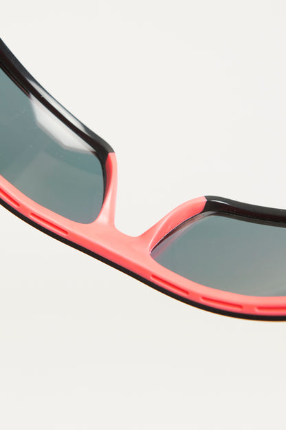 Black SPS 02U Linea Rossa Active Preowned Sunglasses