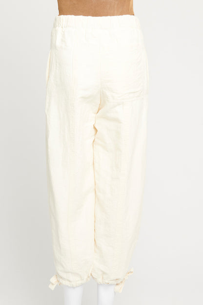 White Army Cut Preowned Trousers