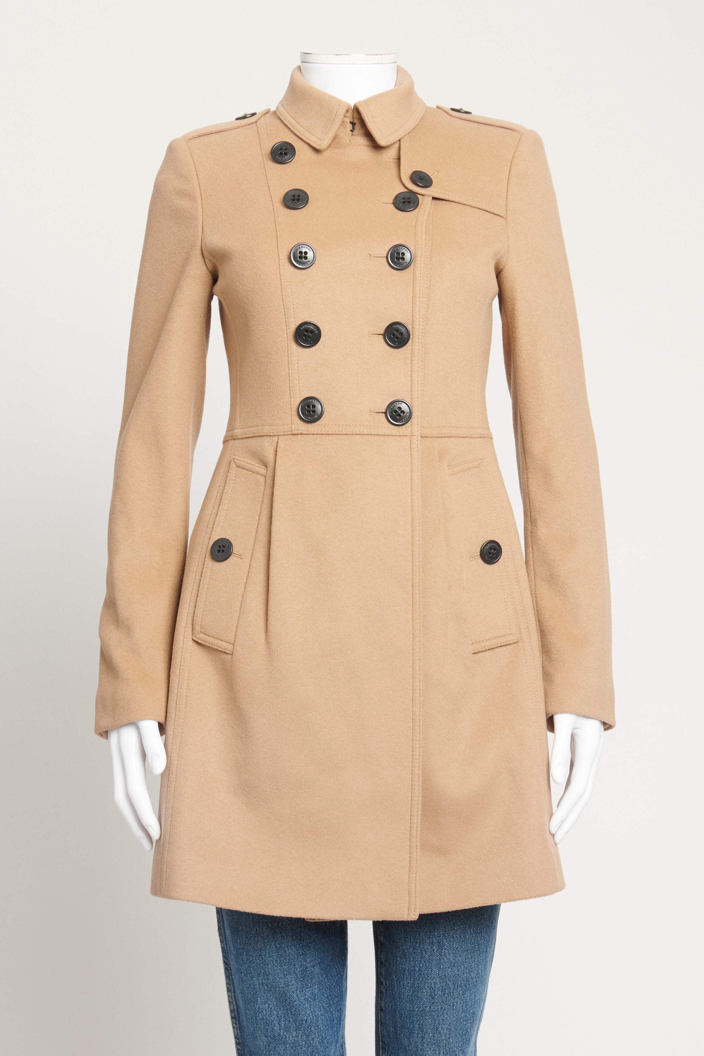 Light wool spring coat best sale