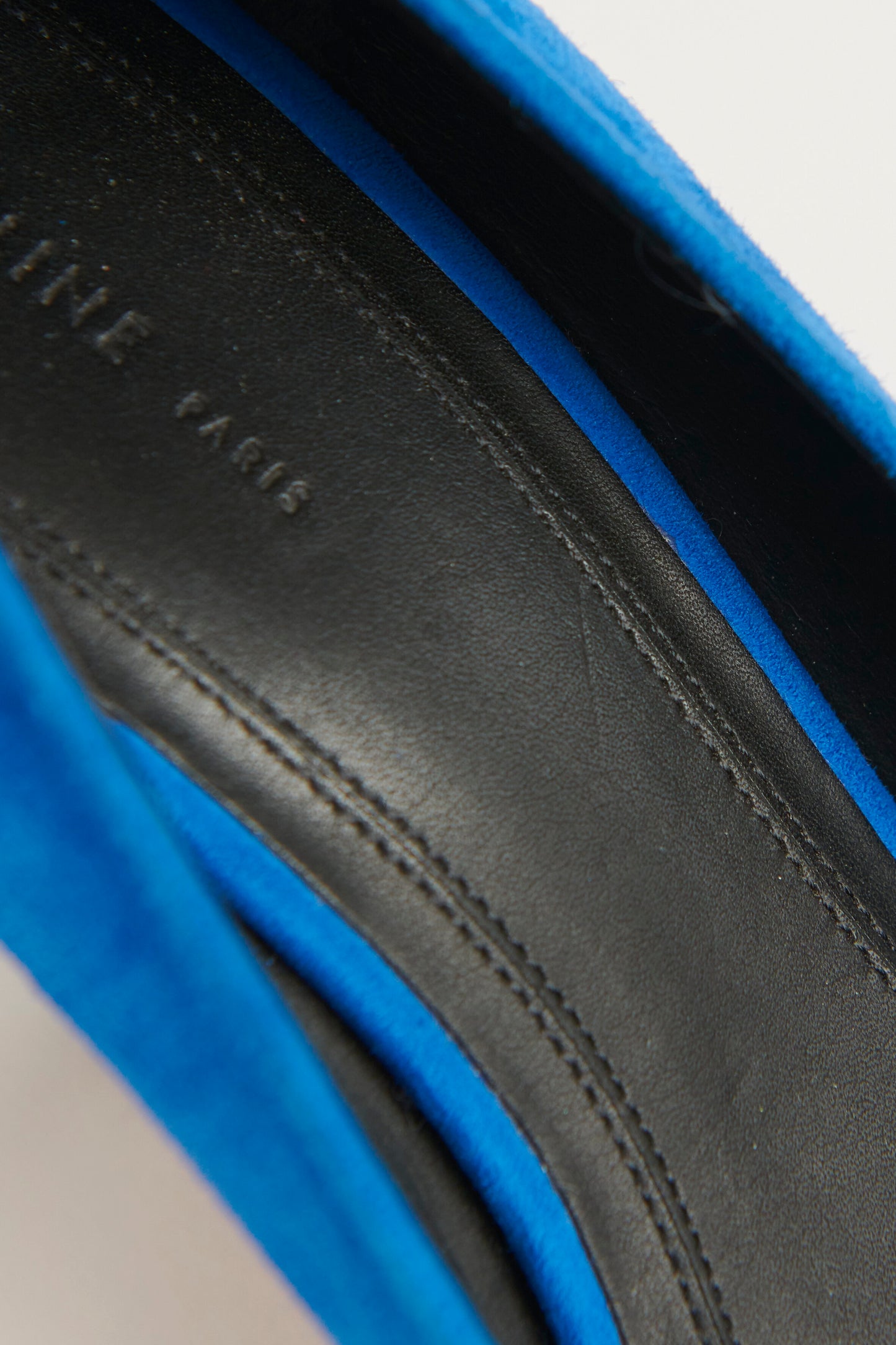 Cobalt Blue Suede Preowned Pumps Heels