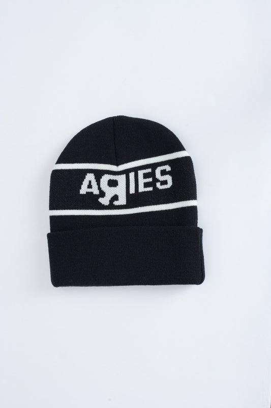 Aries X Vans Black Knitted Beanie Hat
