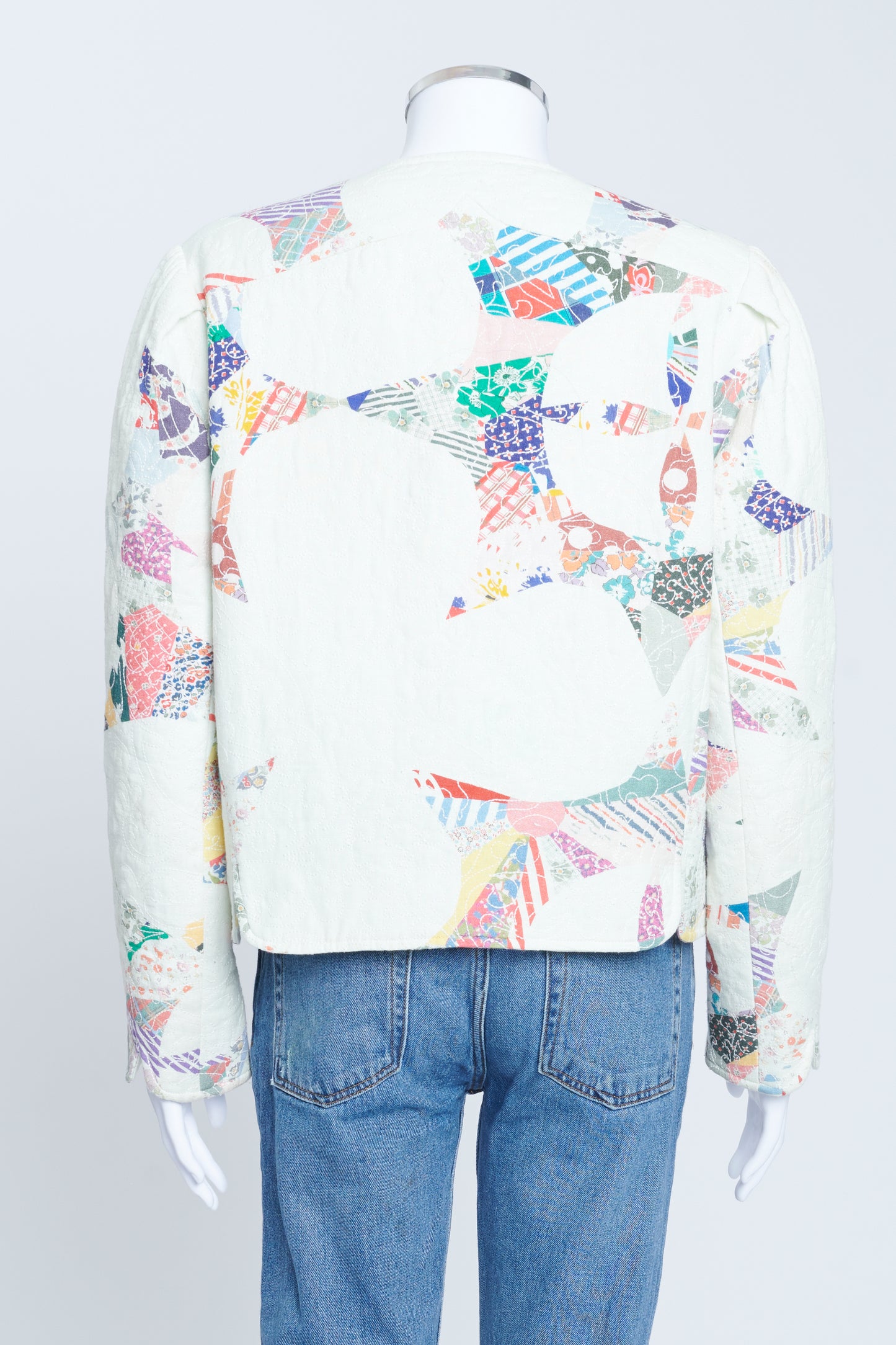 SEA NYC Cotton Printed Patchwork Jacket