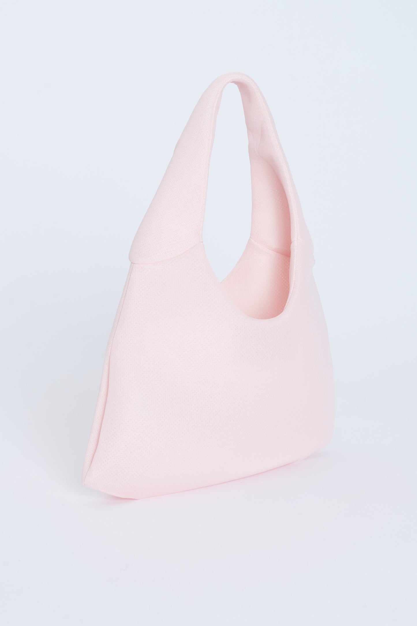 Pink Neoprene Scuba Mesh Preowned Handbag