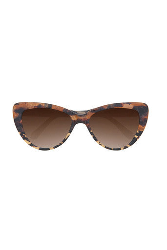 Amber Tortoiseshell Capri Sunglasses