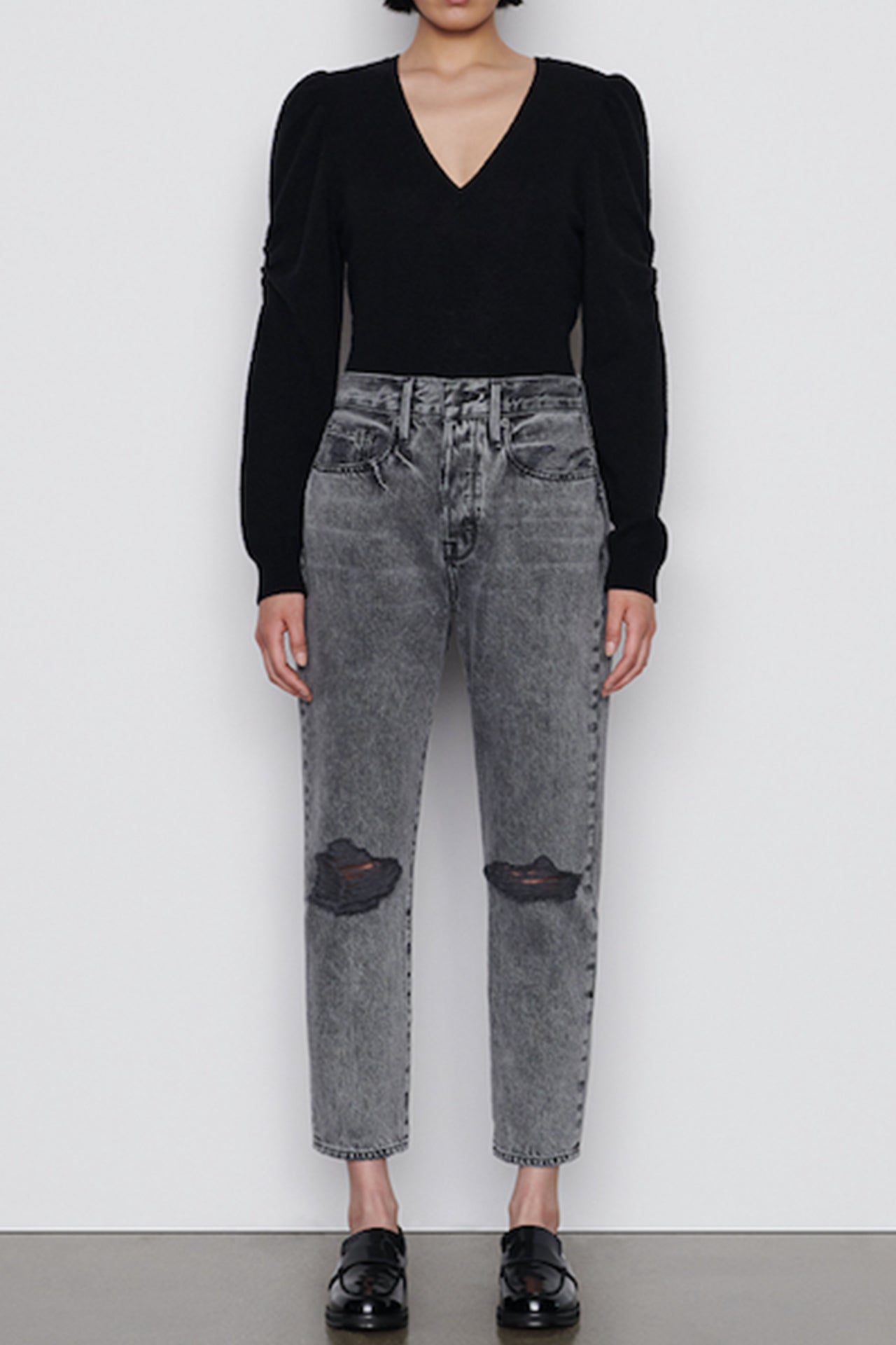 Faded Black Le Original Denim Jeans