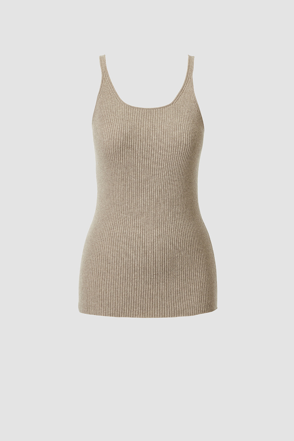 Taupe Nora Knitted Vest