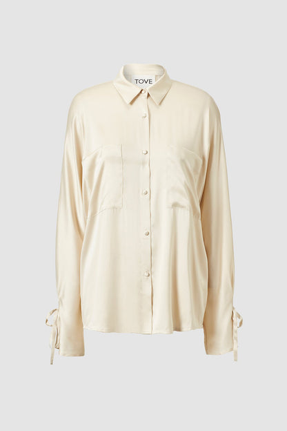 Cream Quinn Shirt