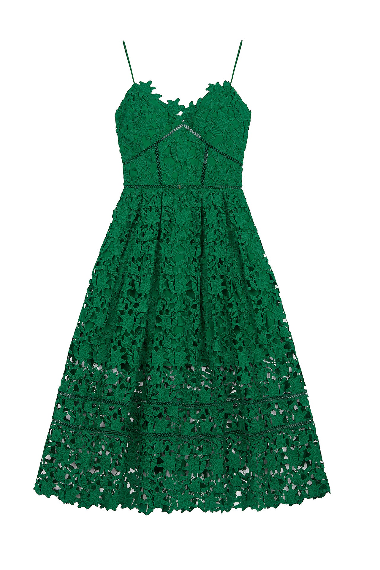 Green Azaelea Midi Dress Reluxe Fashion