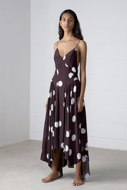Chocolate Maren Slip Dress – Reluxe Fashion